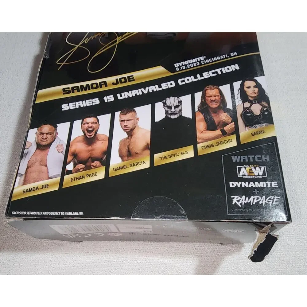 AEW Samoa Joe Unrivaled Collection #145 series 15